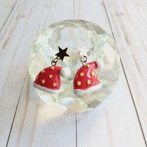 Christmas Santa Hat Earrings